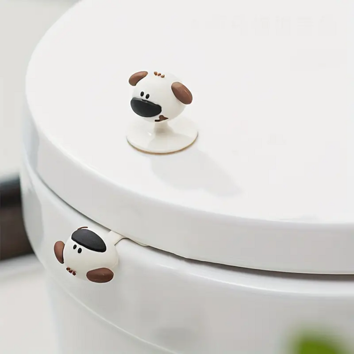CELLUAND 다용도 변기커버 캐릭터 변기뚜껑 손잡이 2종세트