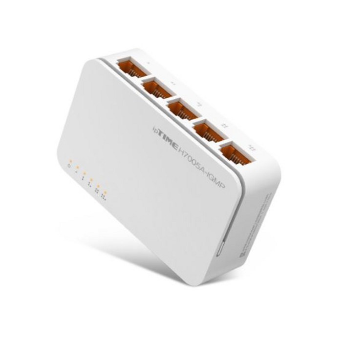 IP TIME H7005A 5포트 기가비트 허브, 1개
