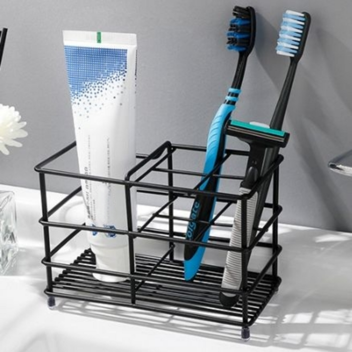 두림이 스텐 칫솔꽂이, 블랙