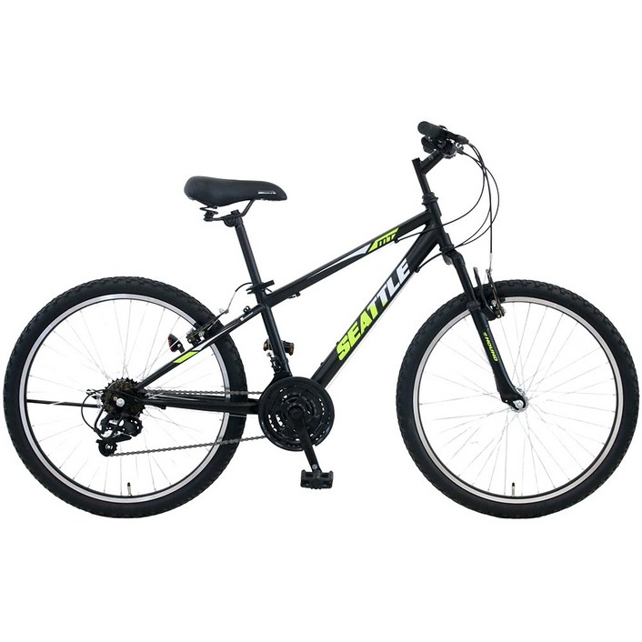 2021 삼천리 하운드 주니어 자전거 시애틀MT 20인치, 미조립박스, 블랙