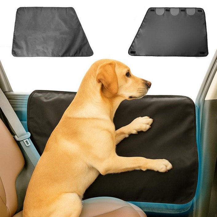 깔끔더하기 강아지 차량용 스크래치 방지 자동차 도어커버