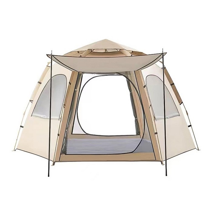 Shipshape 원터치텐트 야외 육각 텐트 백패킹텐트 캠핑그늘막텐트 햇빛을가리다 비를막다텐트 24인용 58인용