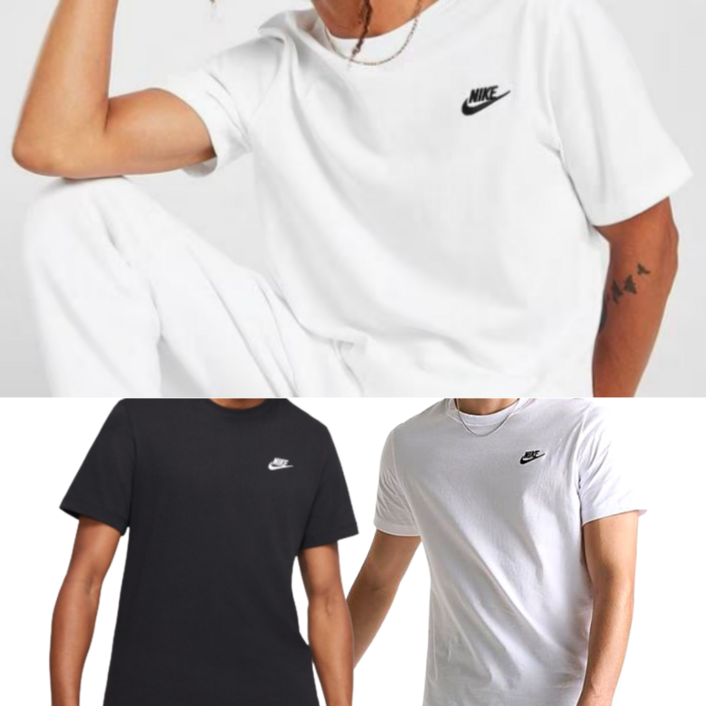 당일발송 나이키 NIKE 남성 여성 NSW 클럽 반팔 티셔츠 남녀공용 커플 반팔티 스포네틱 양말