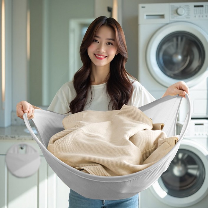코지스 이지런드리 세탁바구니 접이식 대용량 빨래바구니
