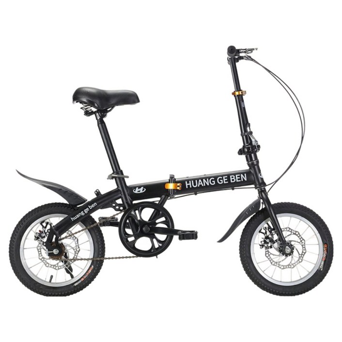 코알라이프 접이식자전거 미니벨로 12인치 14인치 16인치 20인치 폴딩 경량 출퇴근 미니자전거, 1세트, 110cm, 블랙