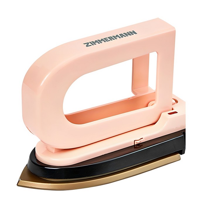 짐머만 휴대용 미니 전기다리미 ZMI201HP
