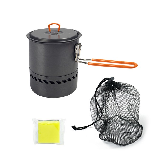 아이두젠 캠핑 리액터 스토브 포트 1.7L  뚜껑  수세미  보관가방 세트