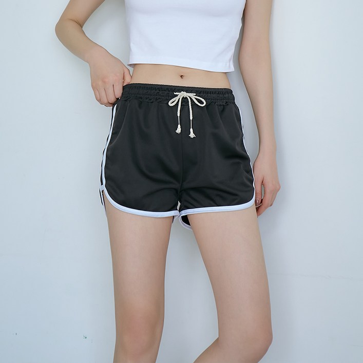 구디프 여성용 라인 예쁜 돌핀 팬츠