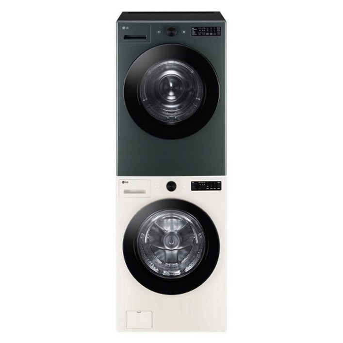 10 환급가전 LG전자 트롬 오브제컬렉션 드럼세탁기 FG21EN  건조기 RG19GN 21kg  19kg 방문설치
