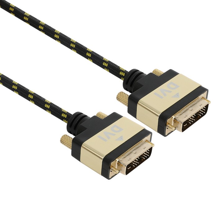 넥시 DVI D  싱글 모니터 케이블 파인골드