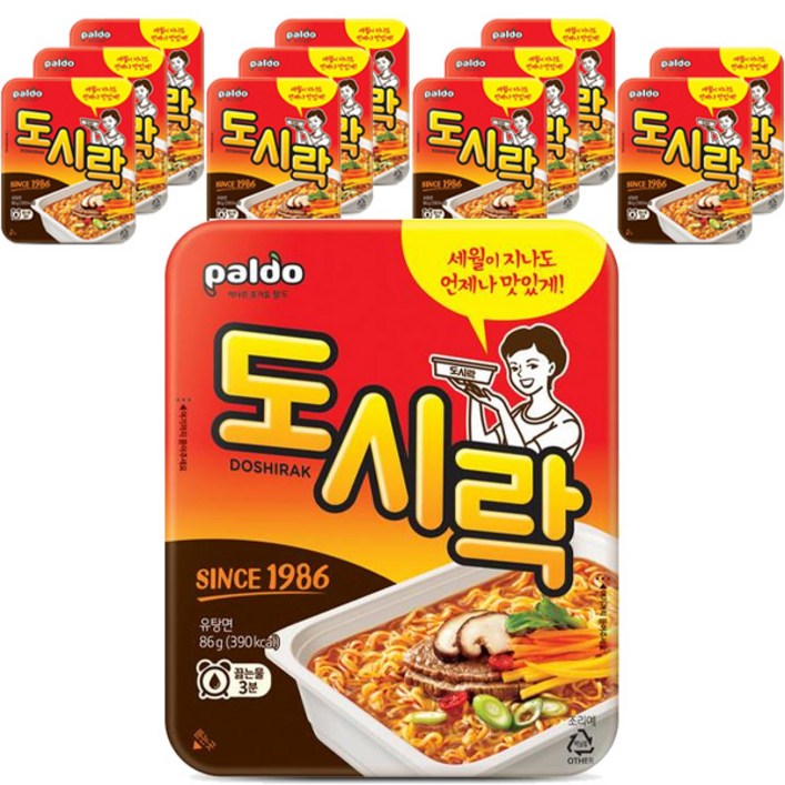팔도도시락 컵라면 86g