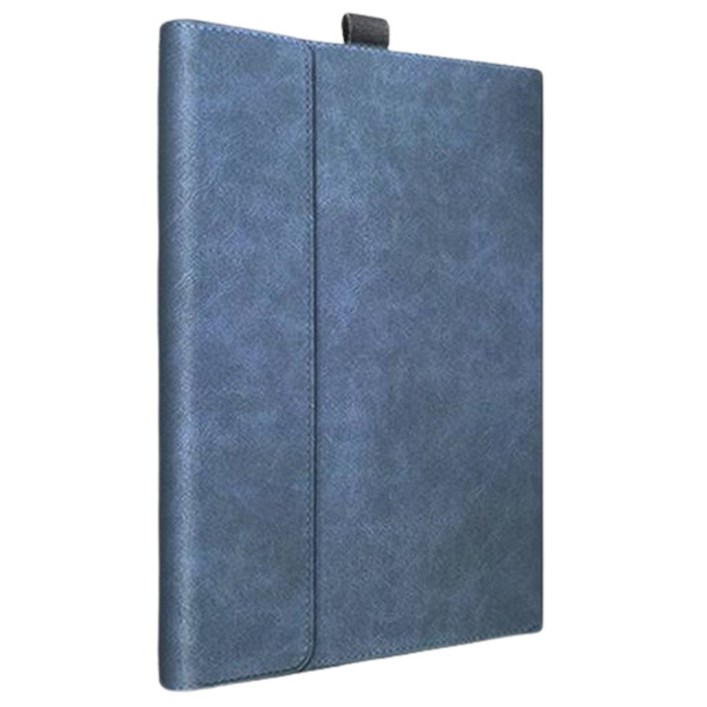 고부기 S펜 수납 북커버 클러치 태블릿PC 케이스, 네이비, 1개