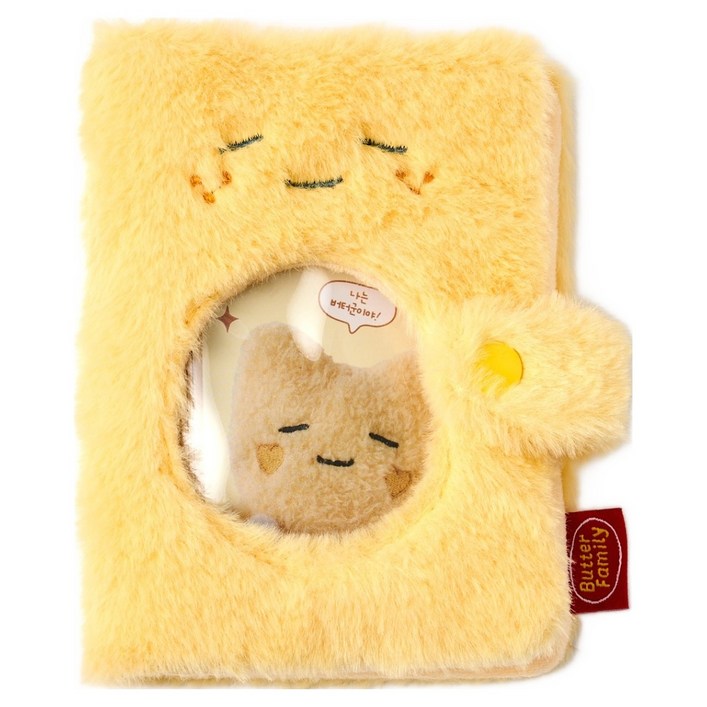 모던하우스 버터샵 보들보들 버터군 포토카드 북, 옐로우, 24매