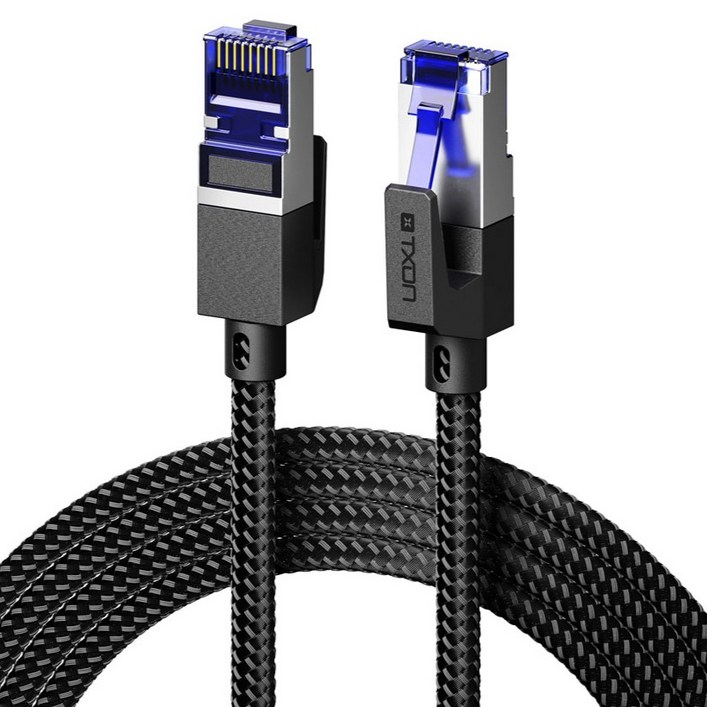 티엑스온 SFTP CAT.7 10Gbps 초고속 인터넷 기가 랜선 랜케이블, 혼합색상, 1개, 5m
