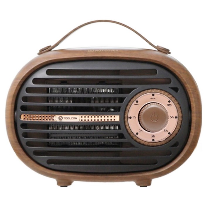 툴콘 2단조절 타이머 PTC 미니 온풍기