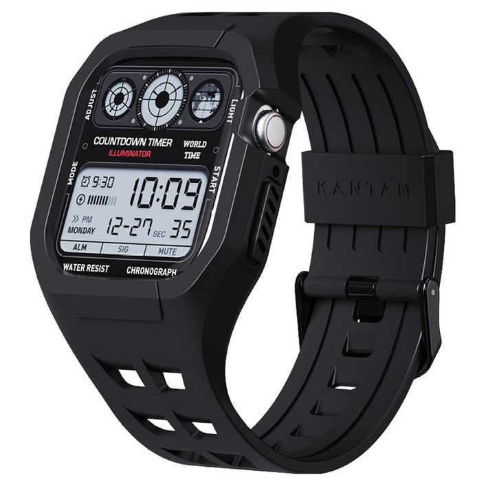 칸탐 애플워치 스트랩 일체형 밴드 시계줄 오닉스 칸탐 애플워치 스트랩 일체형 밴드 시계줄 오닉스