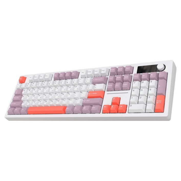 앱코 오피스워커 블루투스 104키 퀵스왑 HAIMU 기계식 유무선 키보드 HMX 벚꽃 스위치