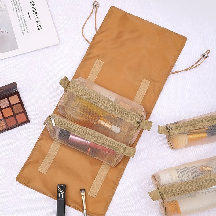 더자카 분리형 목욕 가방 세면 파우치