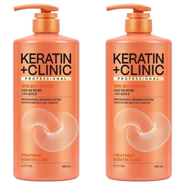 엘라스틴 케라틴 클리닉 단백질 고영양 약산성 트리트먼트 스위트 플로럴 향