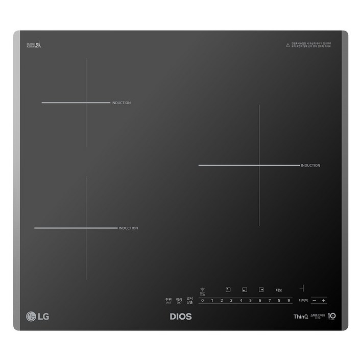 LG 디오스 인덕션 빌트인 3구 전기레인지 세라믹 글라스 BEI3GQUO 방문설치, BEI3GQUO, 방문설치