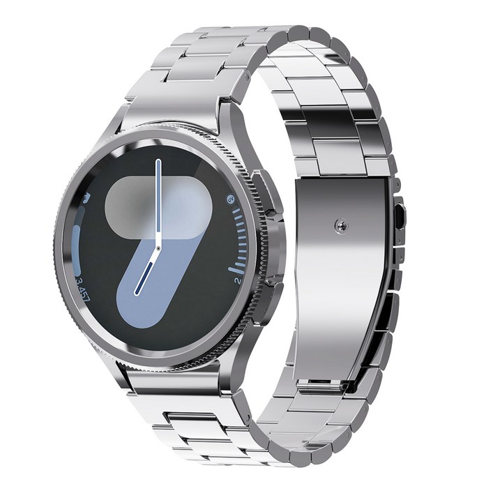 칸탐 갤럭시워치 클래식 메탈 스트랩, 실버, 1개