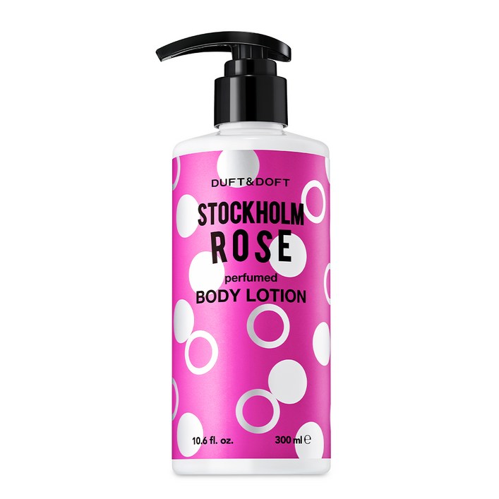 더프트앤도프트 퍼퓸드 바디로션 스톡홀름 로즈, 300ml, 1개 더프트앤도프트 퍼퓸드 바디로션 스톡홀름 로즈, 300ml, 1개