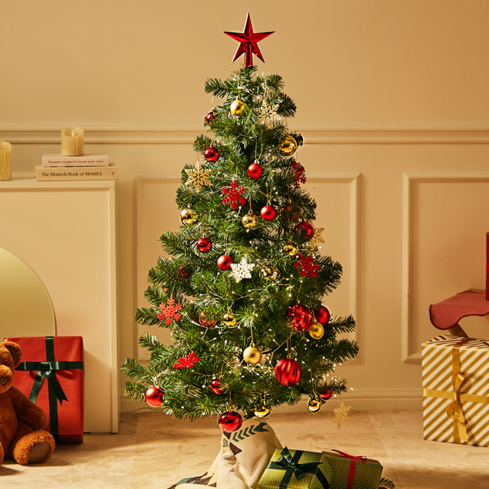 크리스마스 갓성비 세트트리 트리오너먼트별토퍼트리스커트