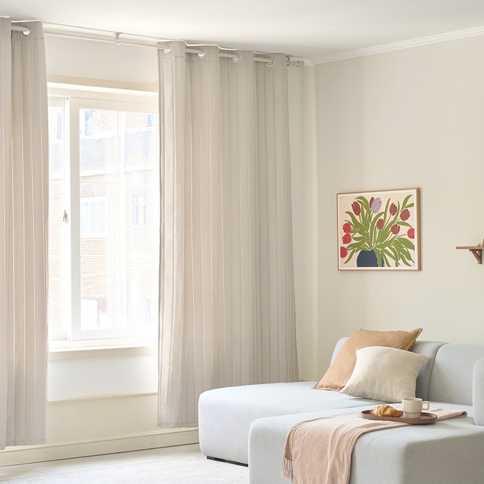 모던하우스 ON 아일렛형 바람막이 패딩 3도씨 커튼