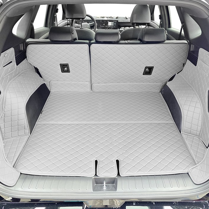 비비키 프리미엄 풀커버 트렁크매트, 더뉴 투싼NX4 가솔린/디젤 (스피커O) 2023~, 샌드베이지