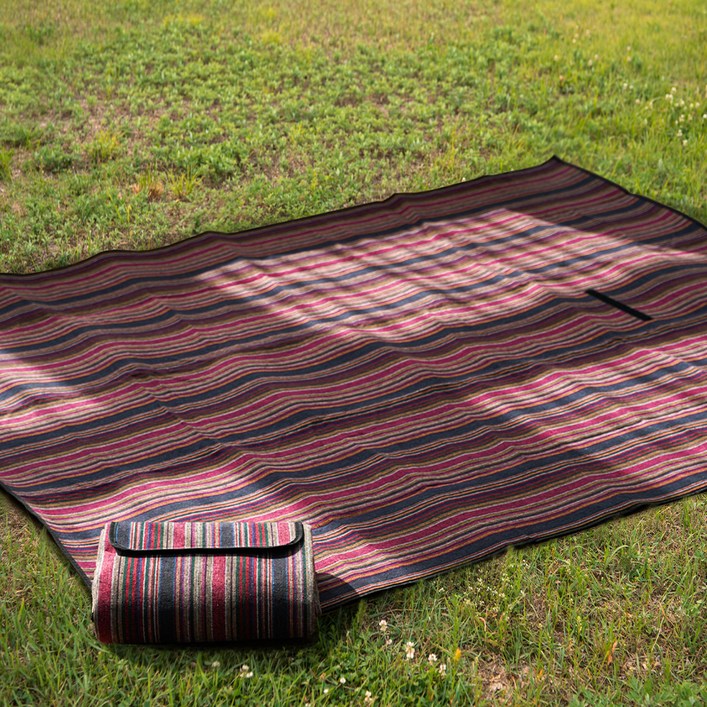 아이두젠 사각 패브릭 카페트 피크닉 돗자리 접이식 캠핑 텐트 이너 매트