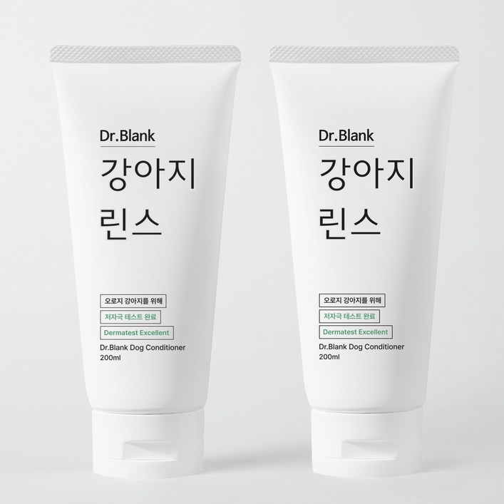 닥터블랭크 저자극 강아지 린스 트리트먼트, 200ml, 1개입, 2개