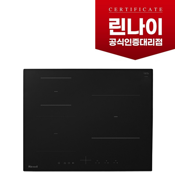 린나이정품 3구빌트인 인덕션/독일쇼트세란/블랙색상/하이브리드