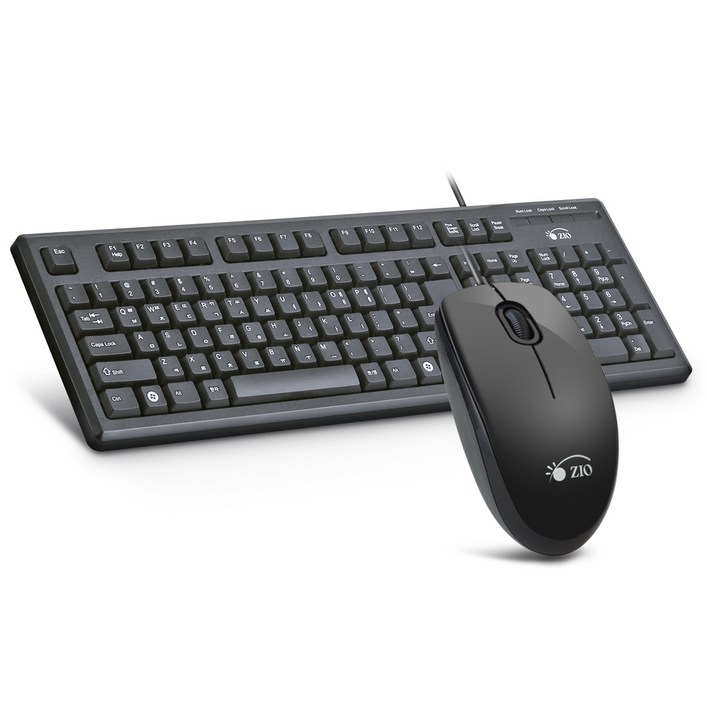 ZIO-KM1020 USB 키보드 마우스 셋트 실리콘 키스킨 포함 오피스용, 단일상품, ZIO-KM1020, 일반형