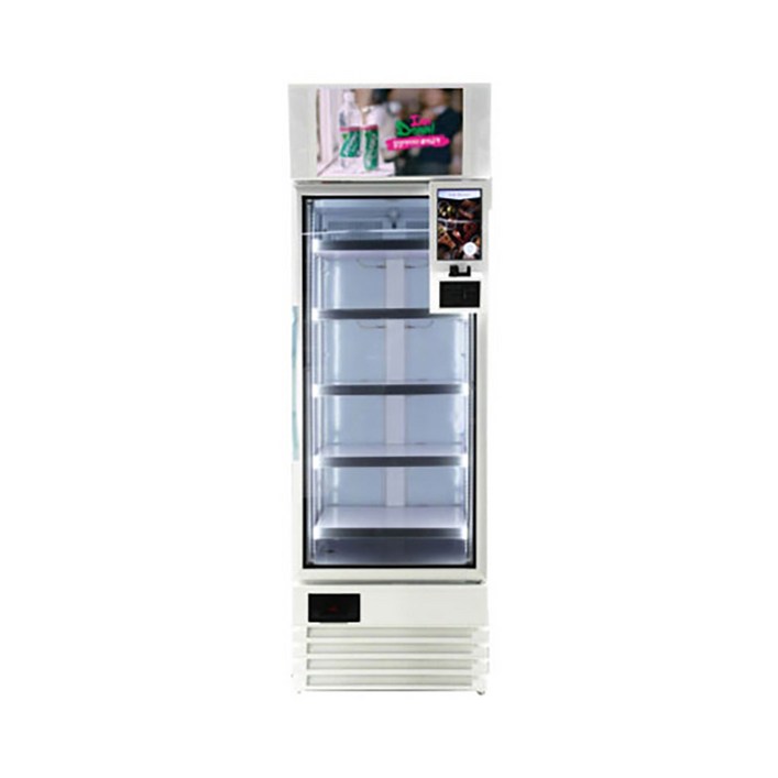 주방용 카드결제기 쇼케이스 냉장고 술보관 1도어 LED, KSRK-450RP-SP