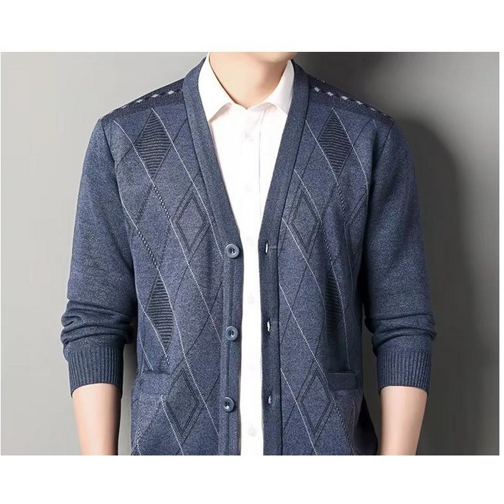 당일출고 남자 가디건 고급소재 데일리 스웨터 따뜻한 남성 cardigan
