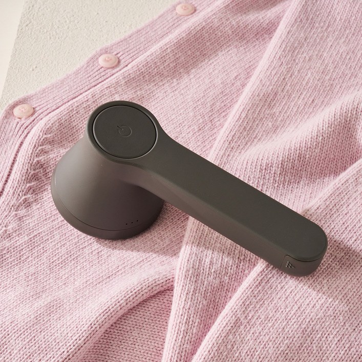 [MODERN HOUSE 중계점] 넓은헤드 무선충전 6날 보풀제거기+돌돌이 내장_그레이  LT0725034