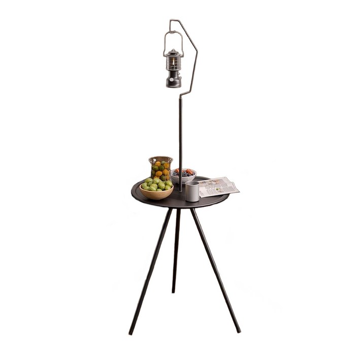 디프 미니 캠핑 테이블 높이조절 랜턴걸이