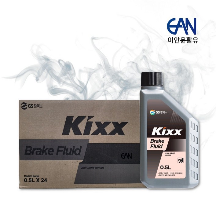 킥스 브레이크오일 DOT3 0.5L, 1개, 킥스 브레이크오일 DOT3 0.5L