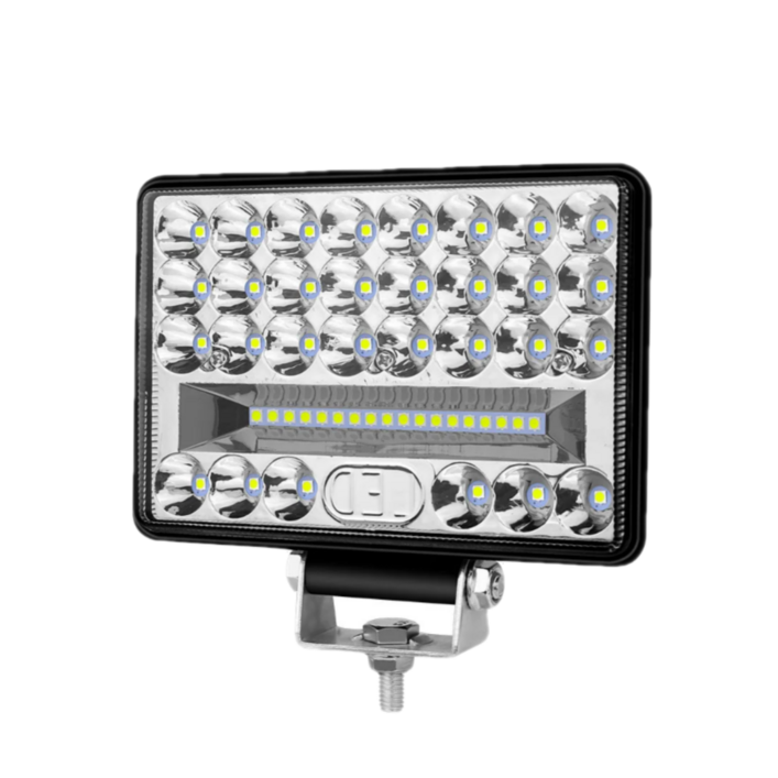대신스토어 48LED144W고출력 LED조명 써치라이트 방수IP67 화물트럭 낚시등 집어등 지게차 트랙터 포크레인 해루질 차폭등 작업등 다양한용도, DC 1224V전용, 2개