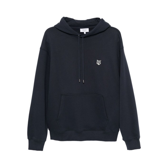 메종키츠네 로고 자수 패치 후디