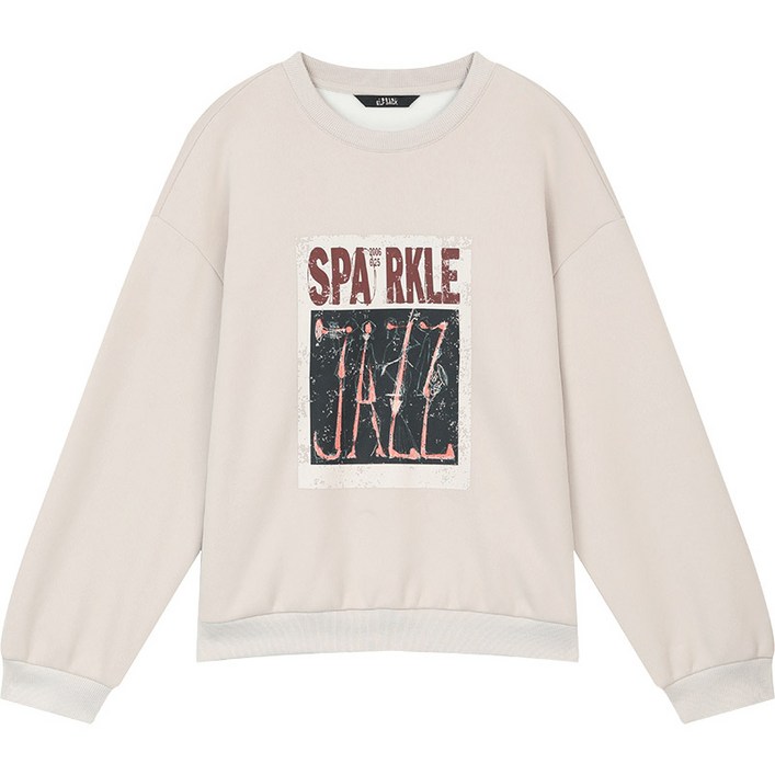 ELFSACK 여성 캐주얼 스웨이드 베어 3D 자수 후디