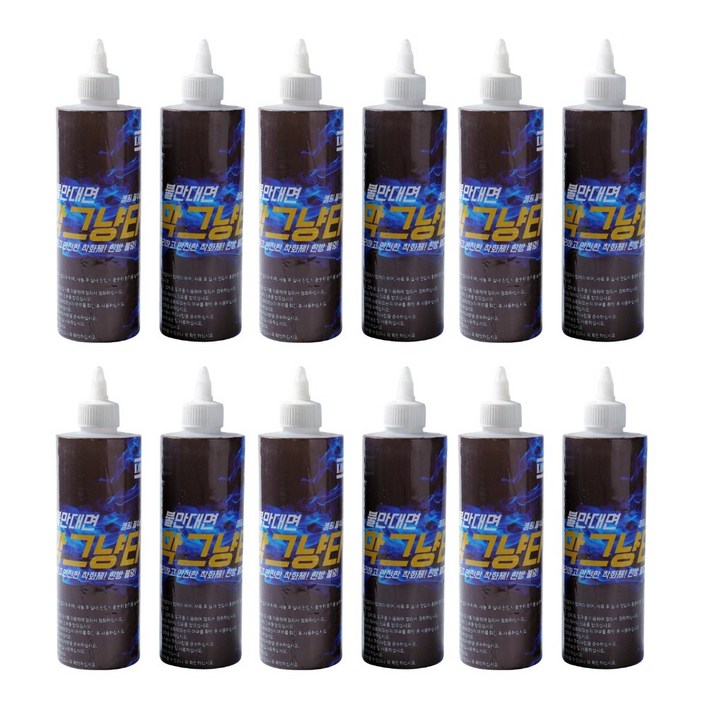 순수일상 막그냥타 착화제 용기형, 12개, 500ml