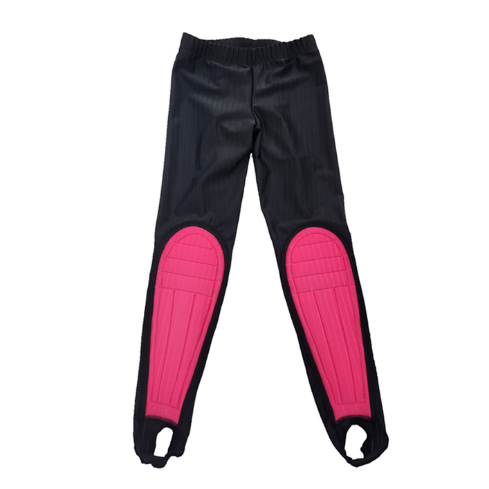 티디스포츠 국내생산 아동 성인 스피드 스케이트복 빙상용 골지스판 보호대 바지, 파랑