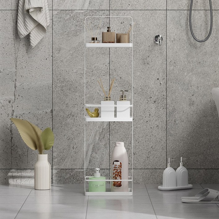 가을의 선물 욕실 다용도 수납 3단 정리대, oo상품선택pq, 1개