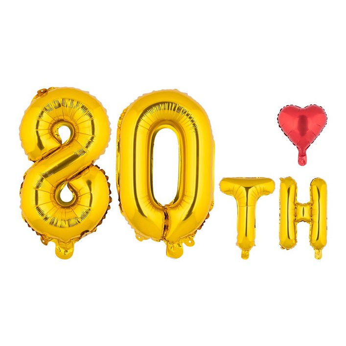 아트포유 10주년 환갑 칠순 기념일 풍선 세트 5P