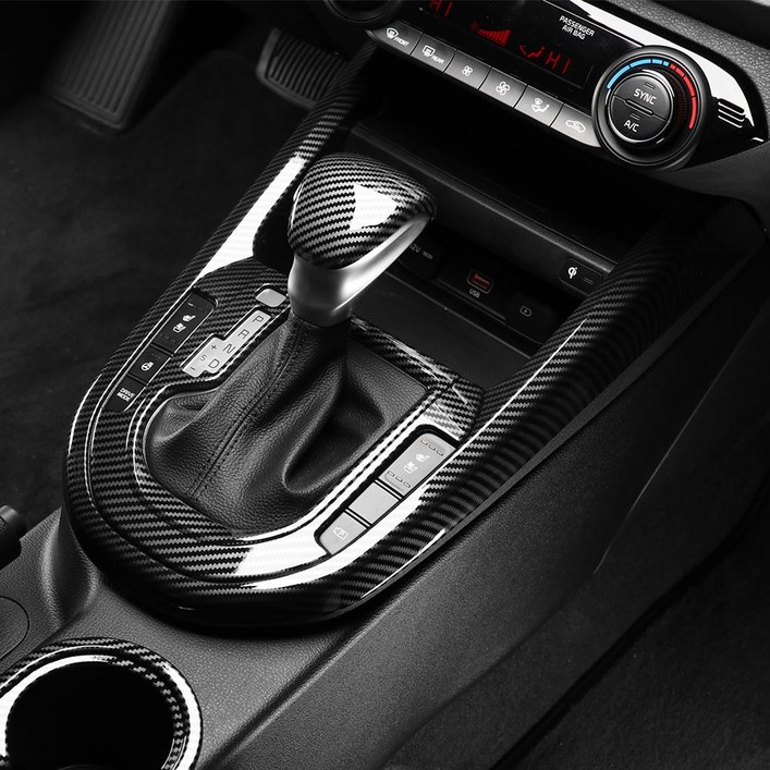 카스타 호환 올뉴 더뉴 K3 GT 튜닝 용품 기어패널 커버 차량 악세사리