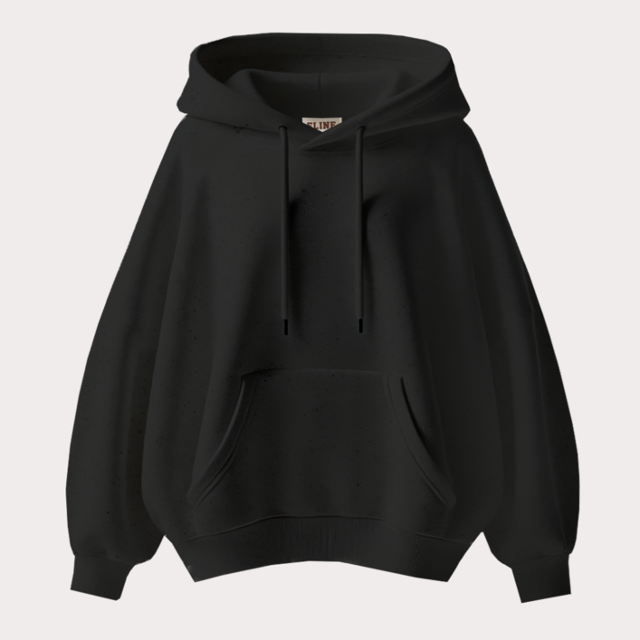 이라인 국산 오버핏 후드티 남녀공용 특양면 무지