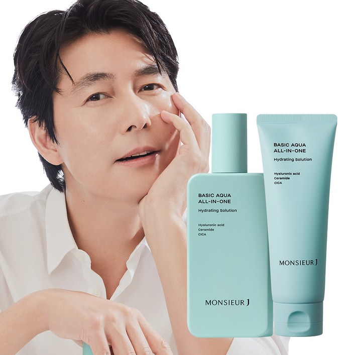 공식 판매처 베이직 아쿠아 올인원 200ml120ml, 1세트 공식 판매처 베이직 아쿠아 올인원 200ml120ml, 1세트