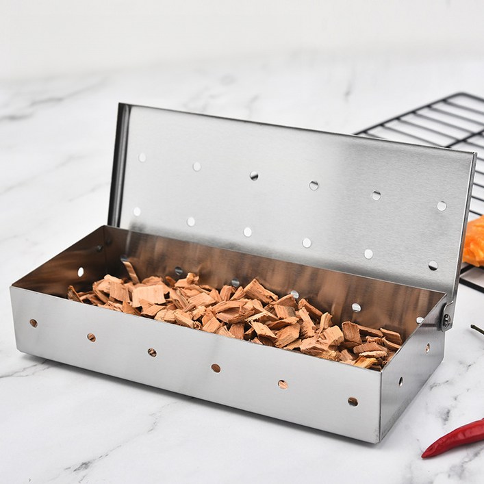 미니포레스트 캠핑 훈제 직화 휴대용 바베큐 스모크박스