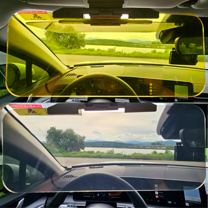 올프릭 자동차 햇빛가리개 썬바이저, 1개, 원컬러